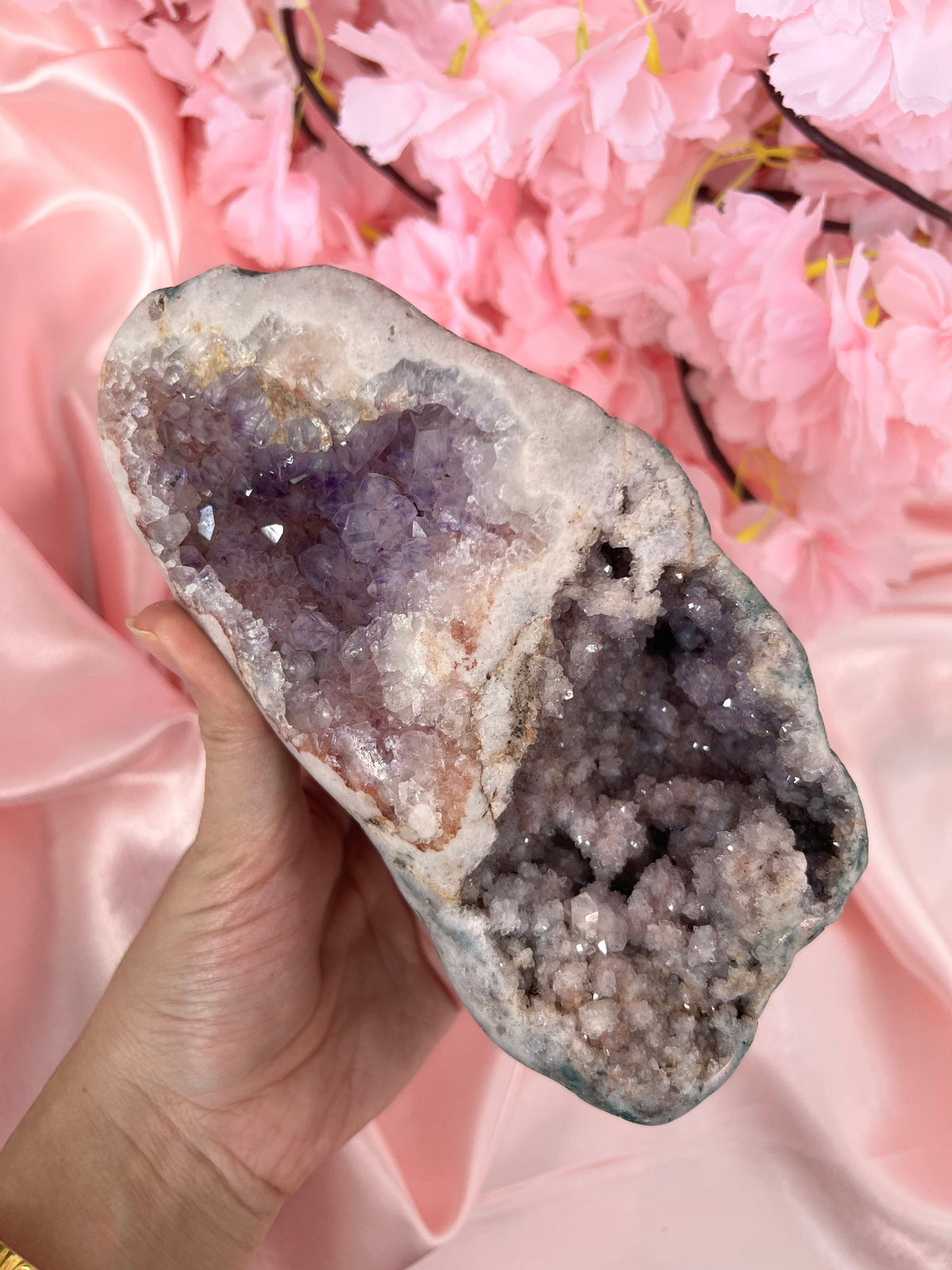 Puffy Pink Amethyst freeform