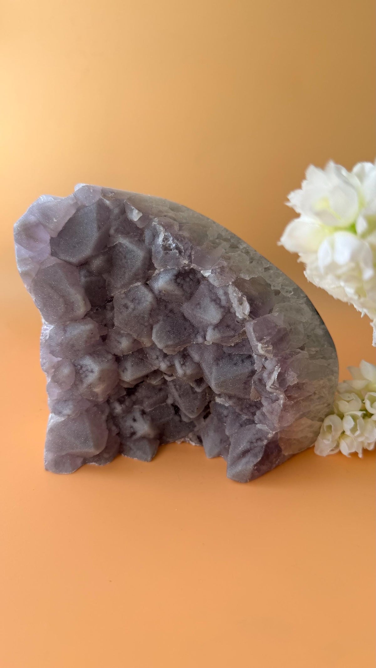 Rare Sugar Amethyst freeform Crystal - Brazilian Freeform Amethyst