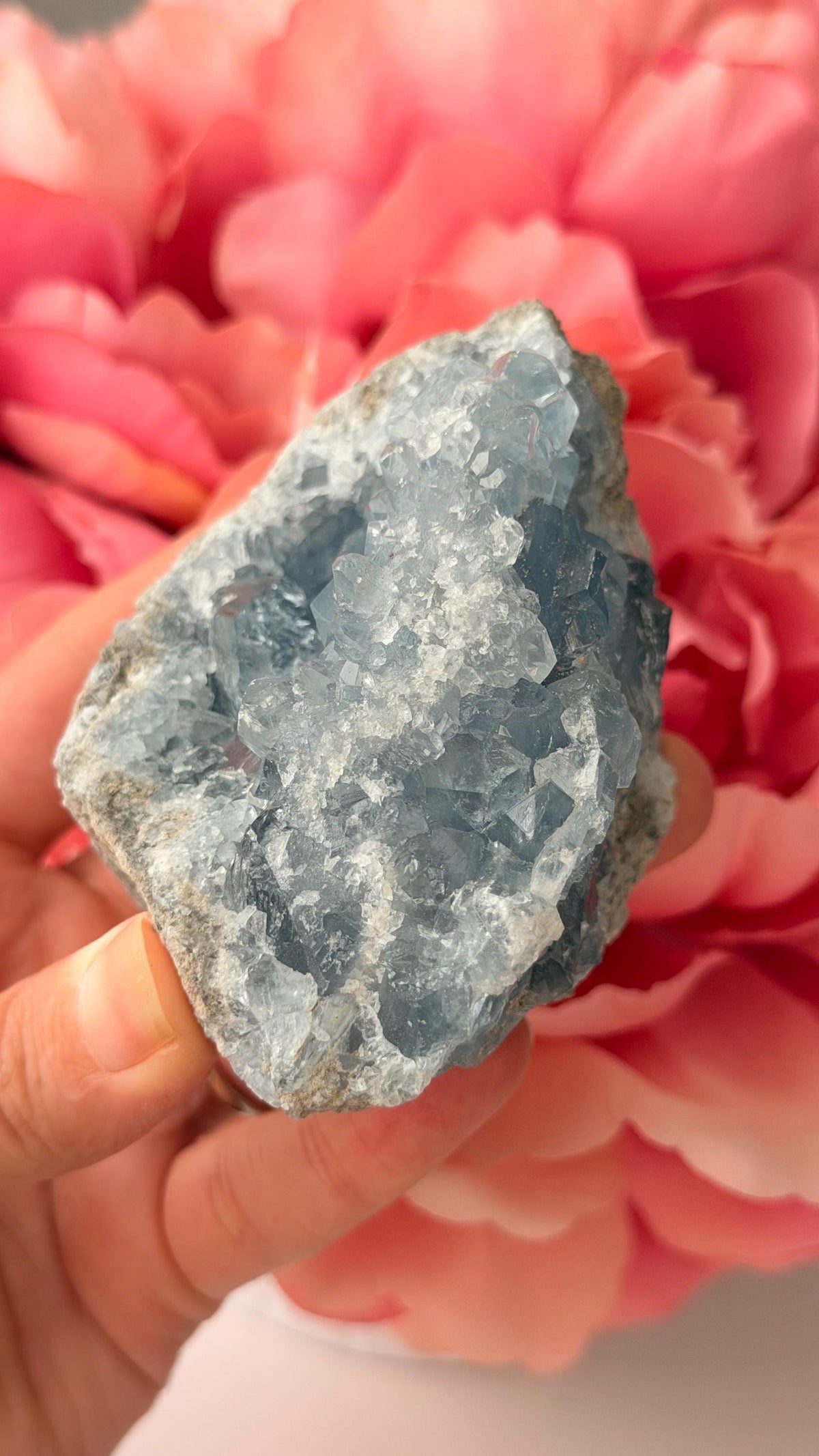High Quality Celestite Cluster /Crystal/ Celestite Egg/ Celestite carving / Celestite Cluster #F