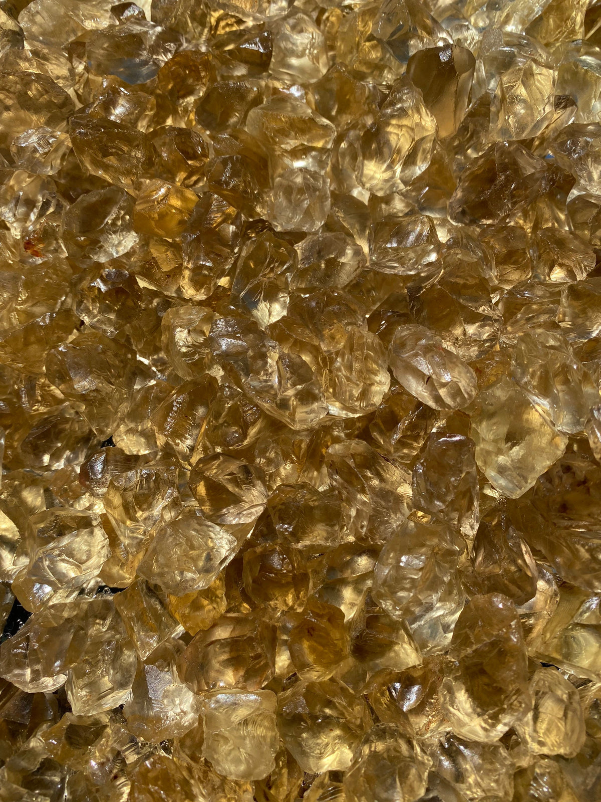 Raw Citrine Crystal Point - Natural Untreated Stone from Brazil
