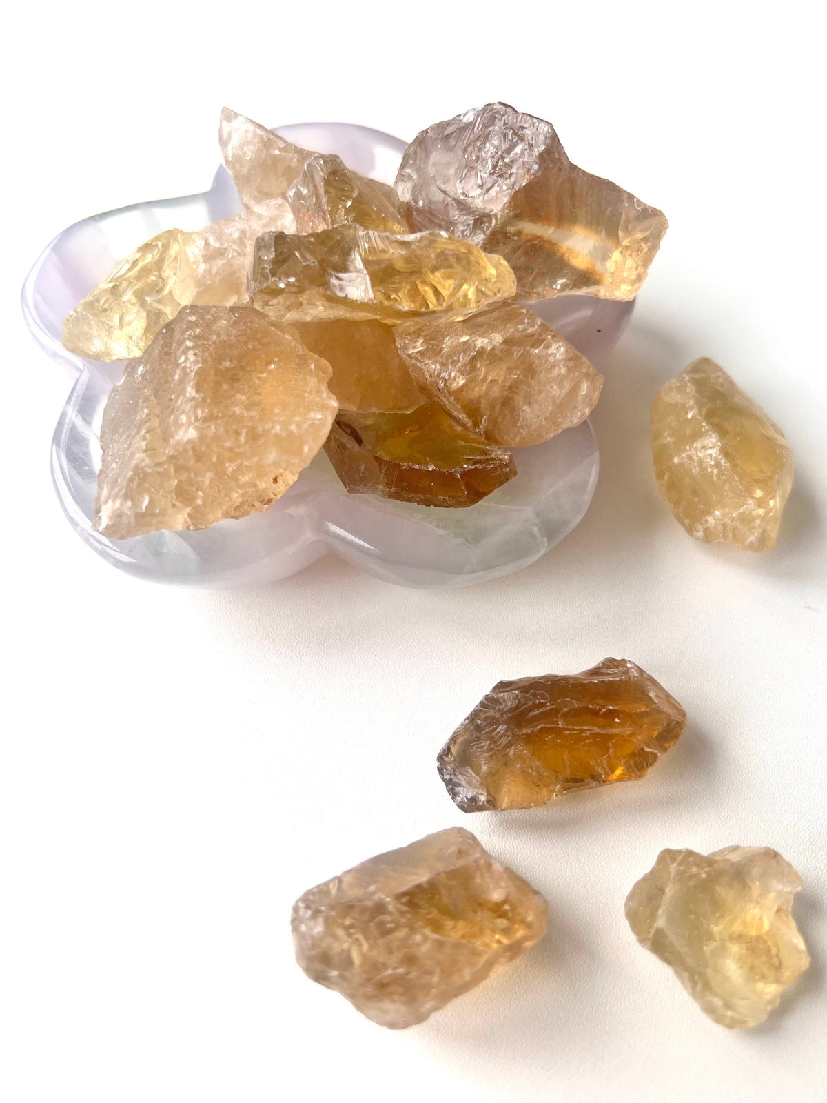 Natural Raw Honey Citrine Crystal from Brazil