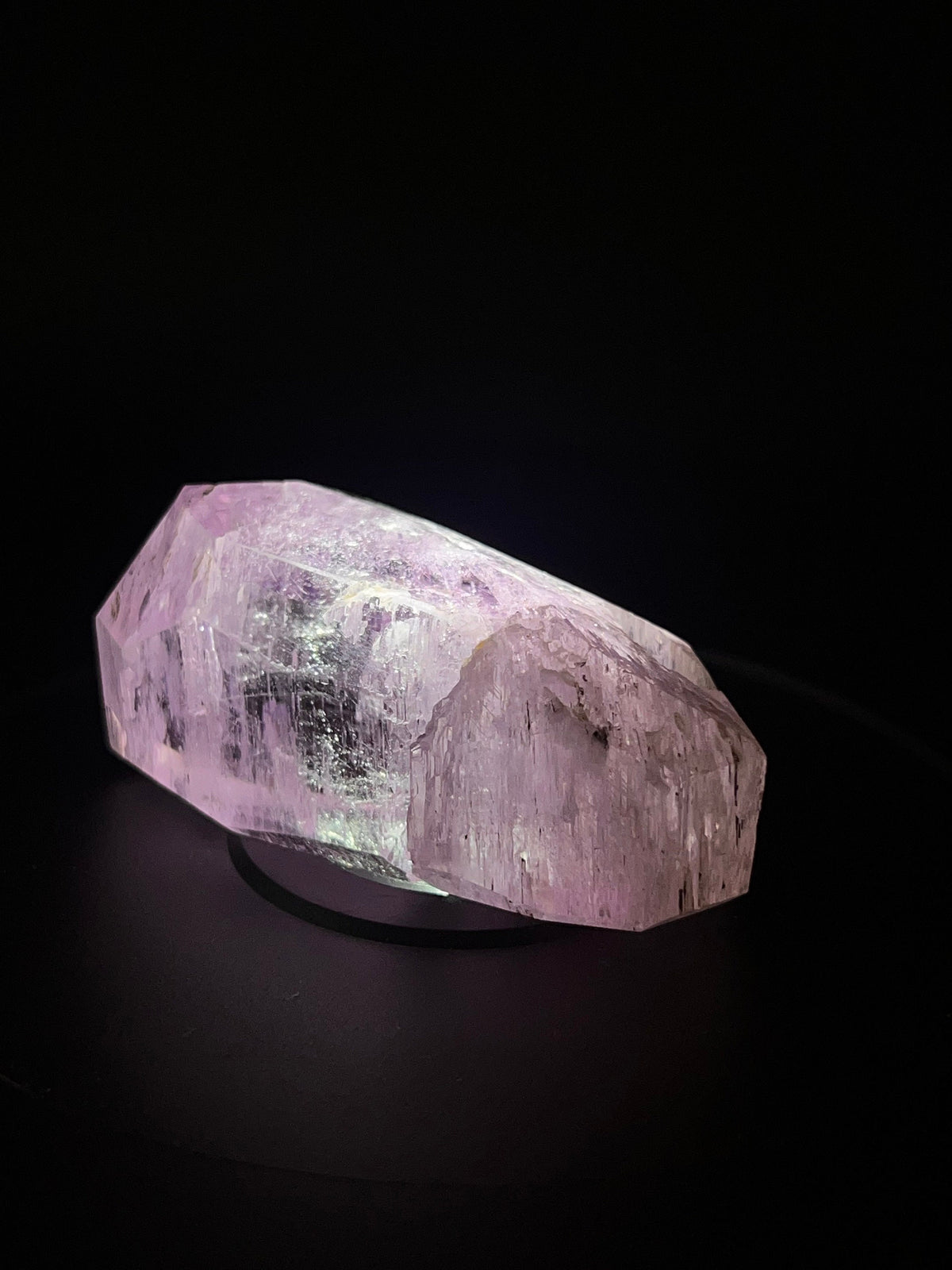 High Grade Kunzite Crystal / Polished Kunzite / Spodumene #A33