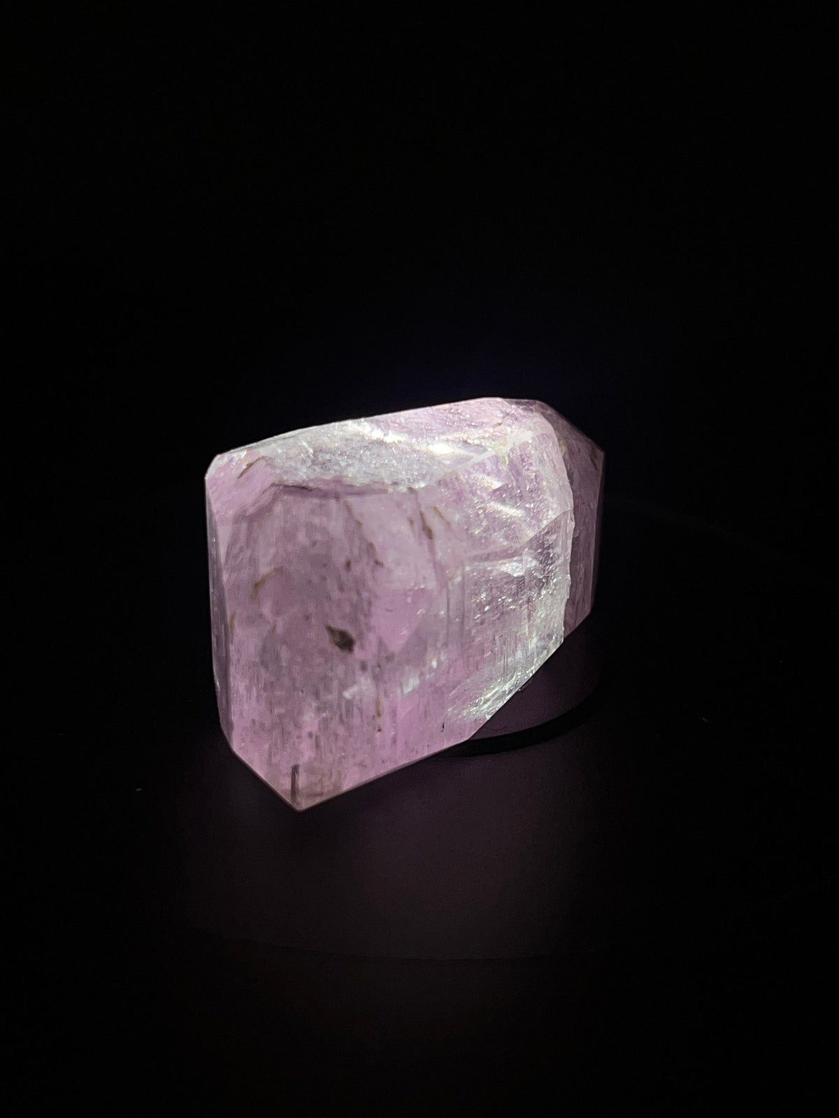 High Grade Kunzite Crystal / Polished Kunzite / Spodumene #A33