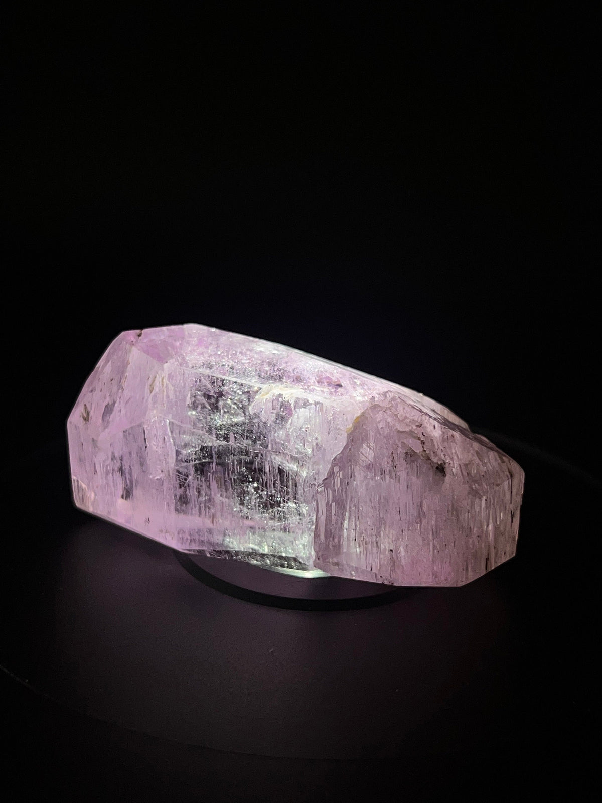 High Grade Kunzite Crystal / Polished Kunzite / Spodumene #A33