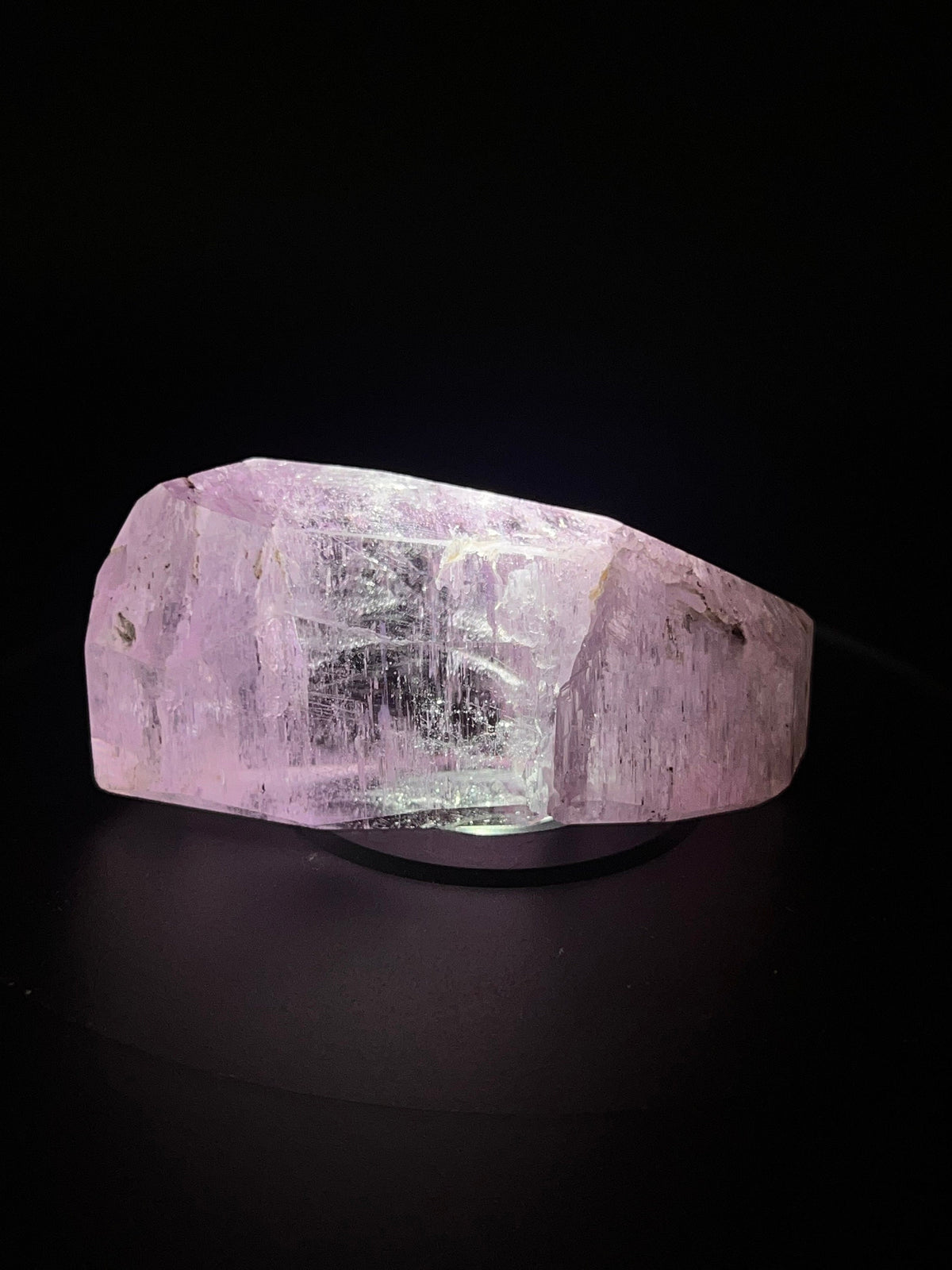 High Grade Kunzite Crystal / Polished Kunzite / Spodumene #A33
