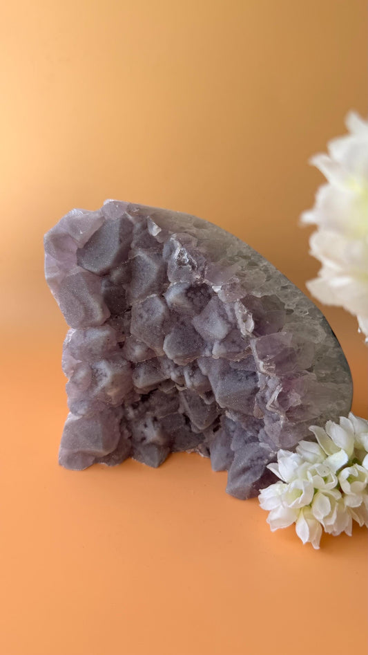 Rare Sugar Amethyst freeform Crystal - Brazilian Freeform Amethyst