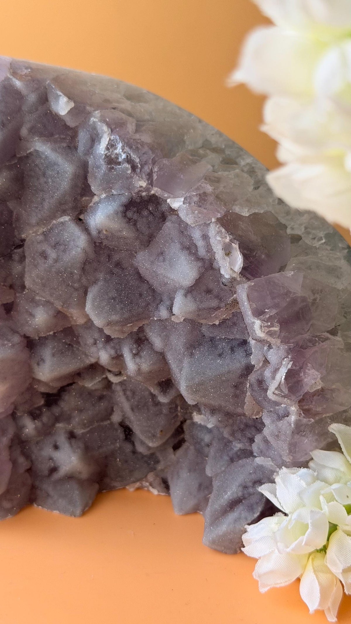 Rare Sugar Amethyst freeform Crystal - Brazilian Freeform Amethyst