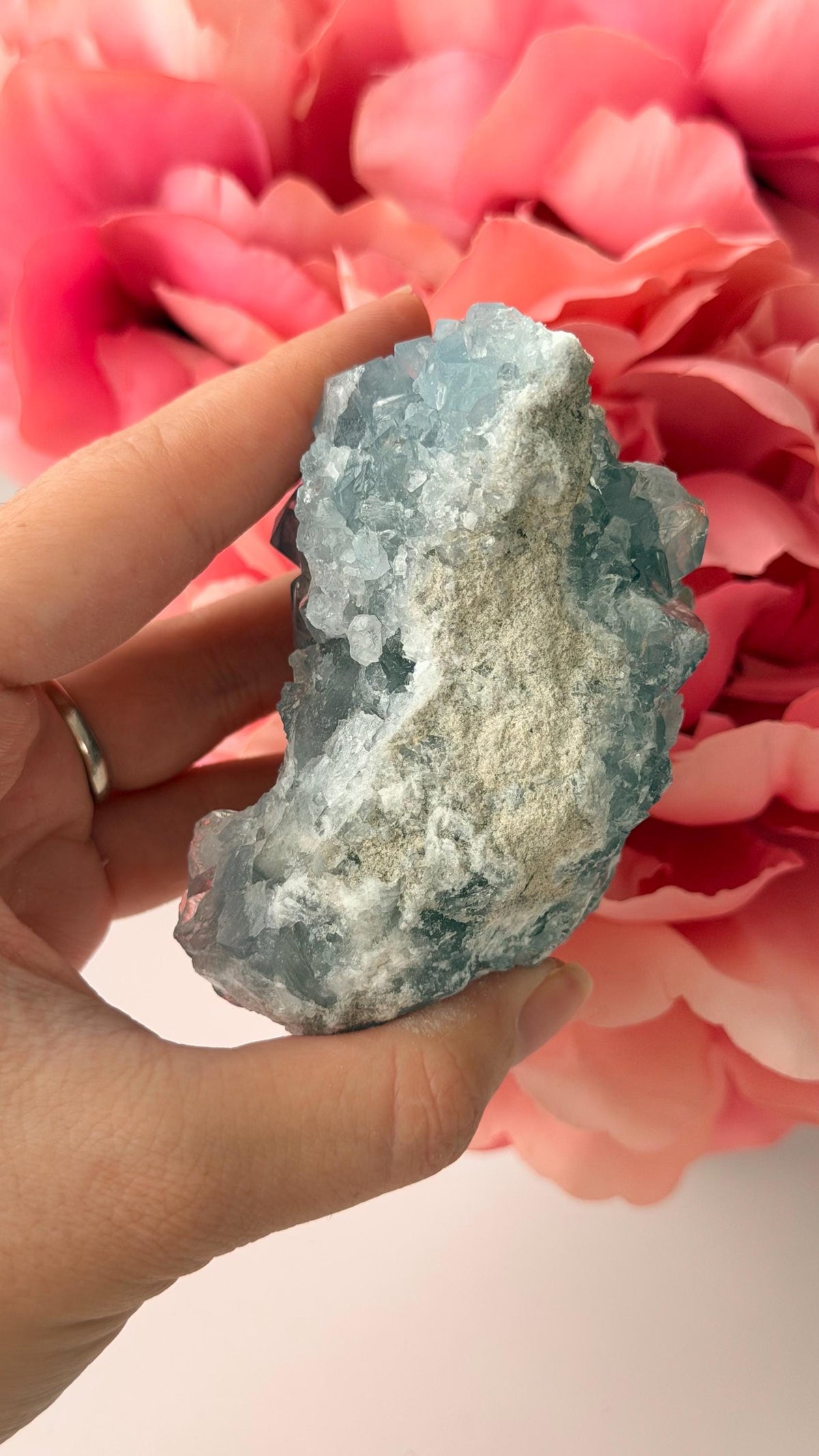 High Quality Celestite Cluster /Crystal/ Celestite Egg/ Celestite carving / Celestite Cluster #D