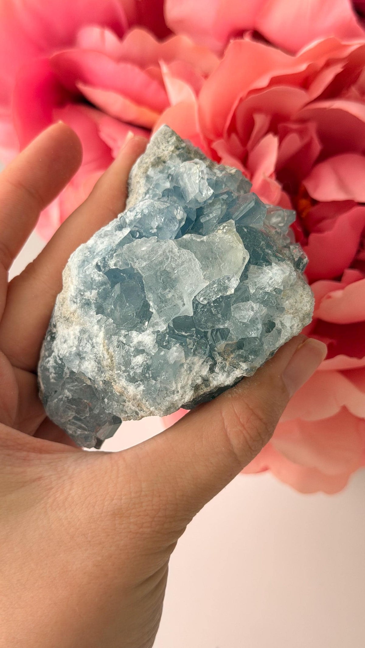 High Quality Celestite Cluster /Crystal/ Celestite Egg/ Celestite carving / Celestite Cluster #A