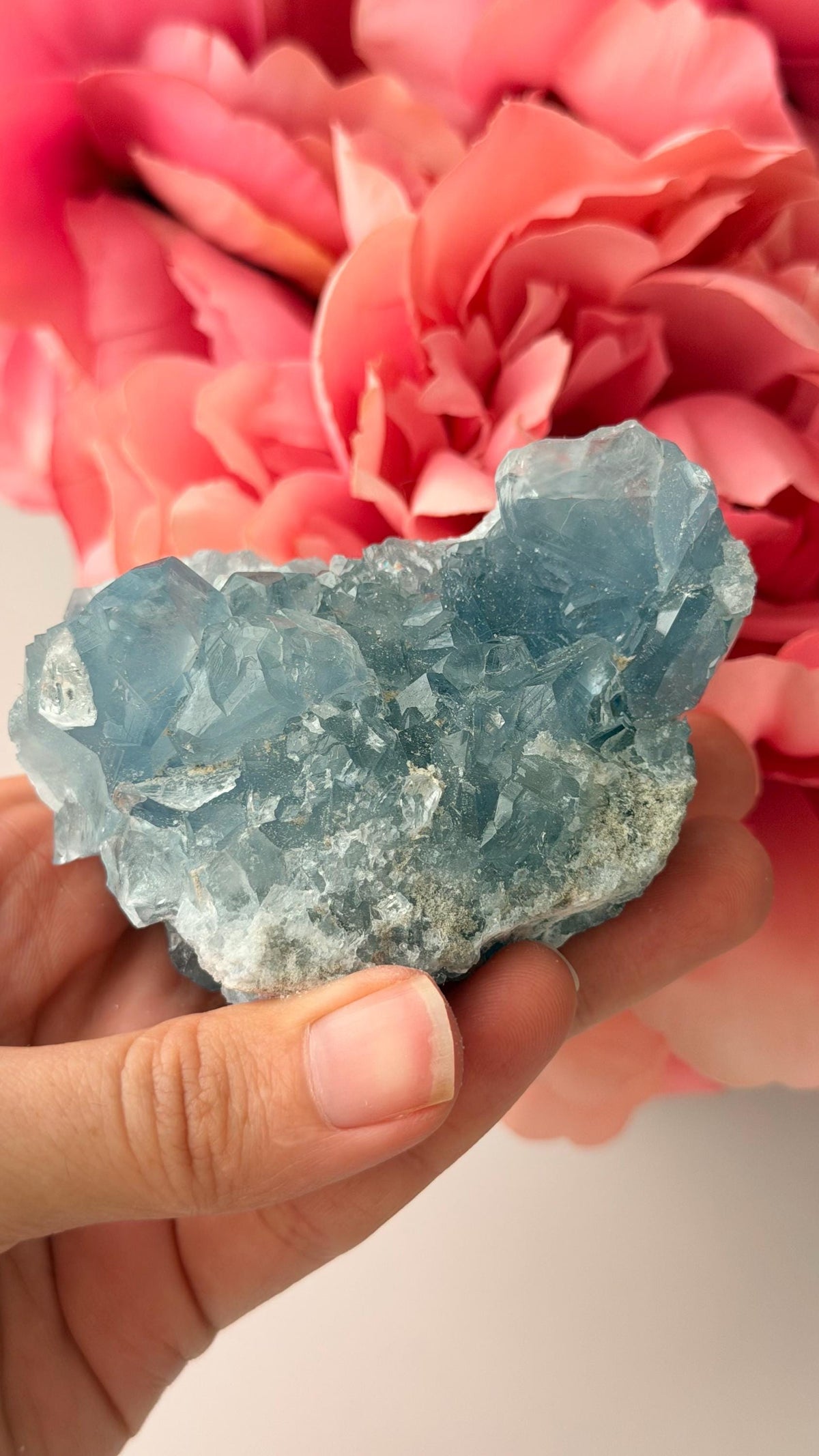 High Quality Celestite Cluster /Crystal/ Celestite Egg/ Celestite carving / Celestite Cluster #A