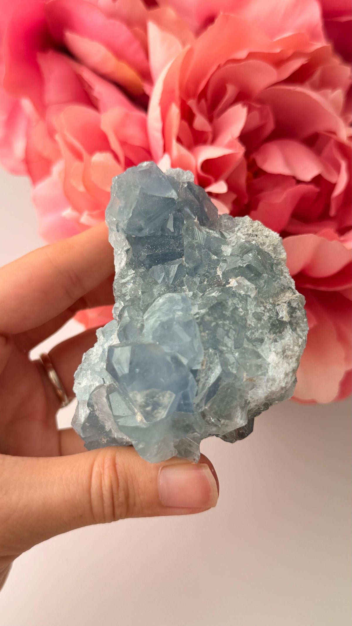 High Quality Celestite Cluster /Crystal/ Celestite Egg/ Celestite carving / Celestite Cluster #A