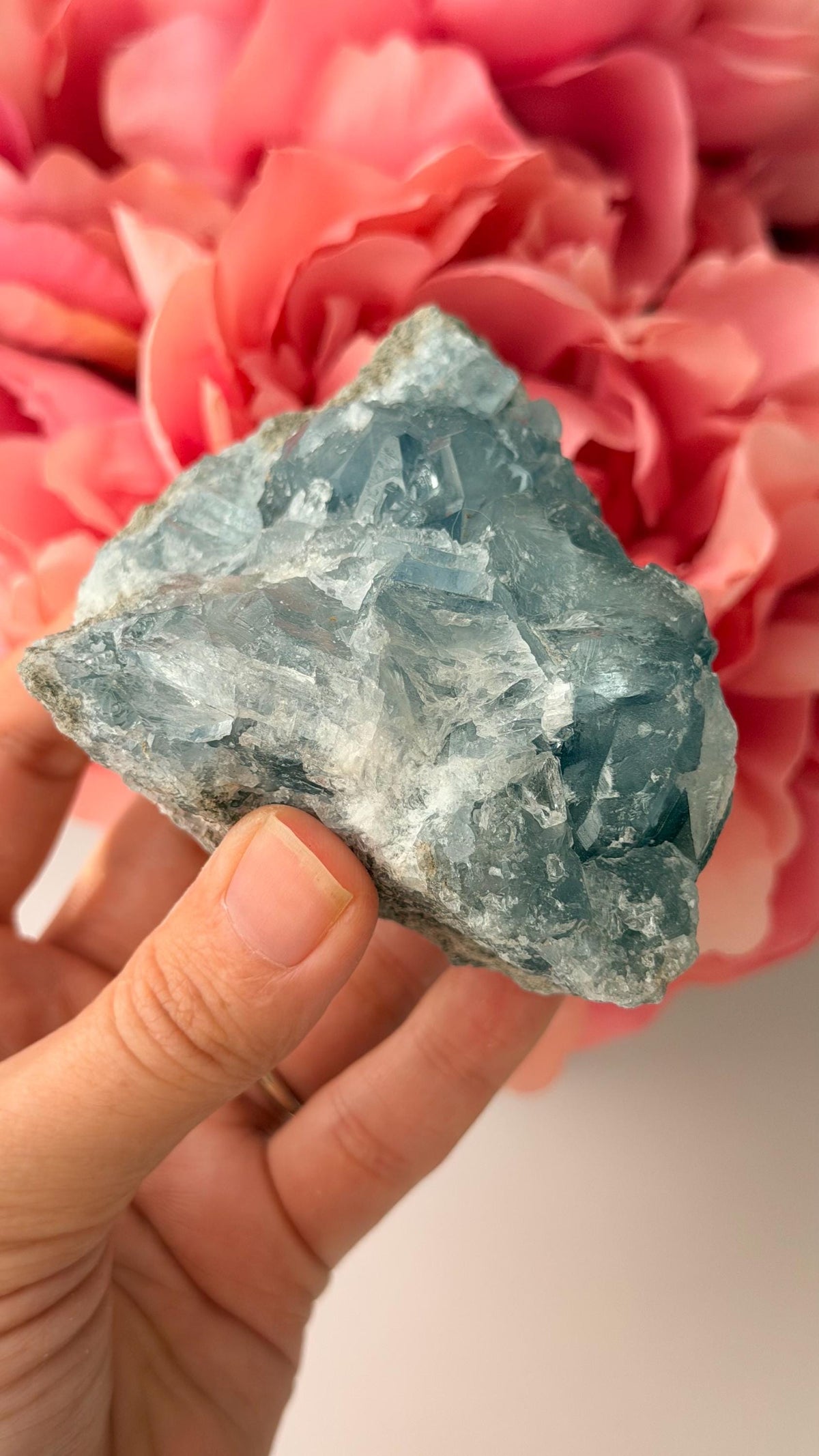 High Quality Celestite Cluster /Crystal/ Celestite Egg/ Celestite carving / Celestite Cluster #B