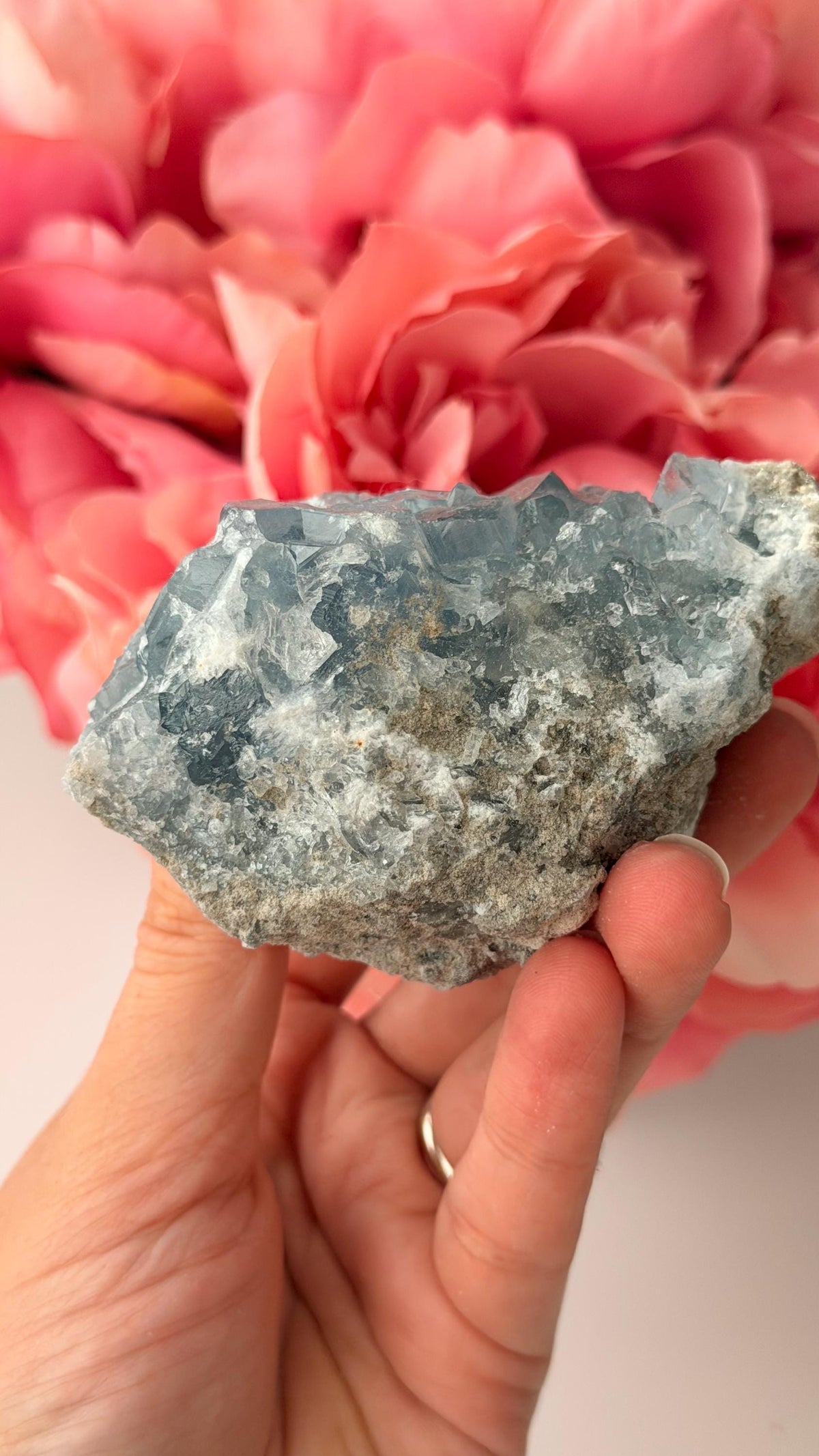 High Quality Celestite Cluster /Crystal/ Celestite Egg/ Celestite carving / Celestite Cluster #B
