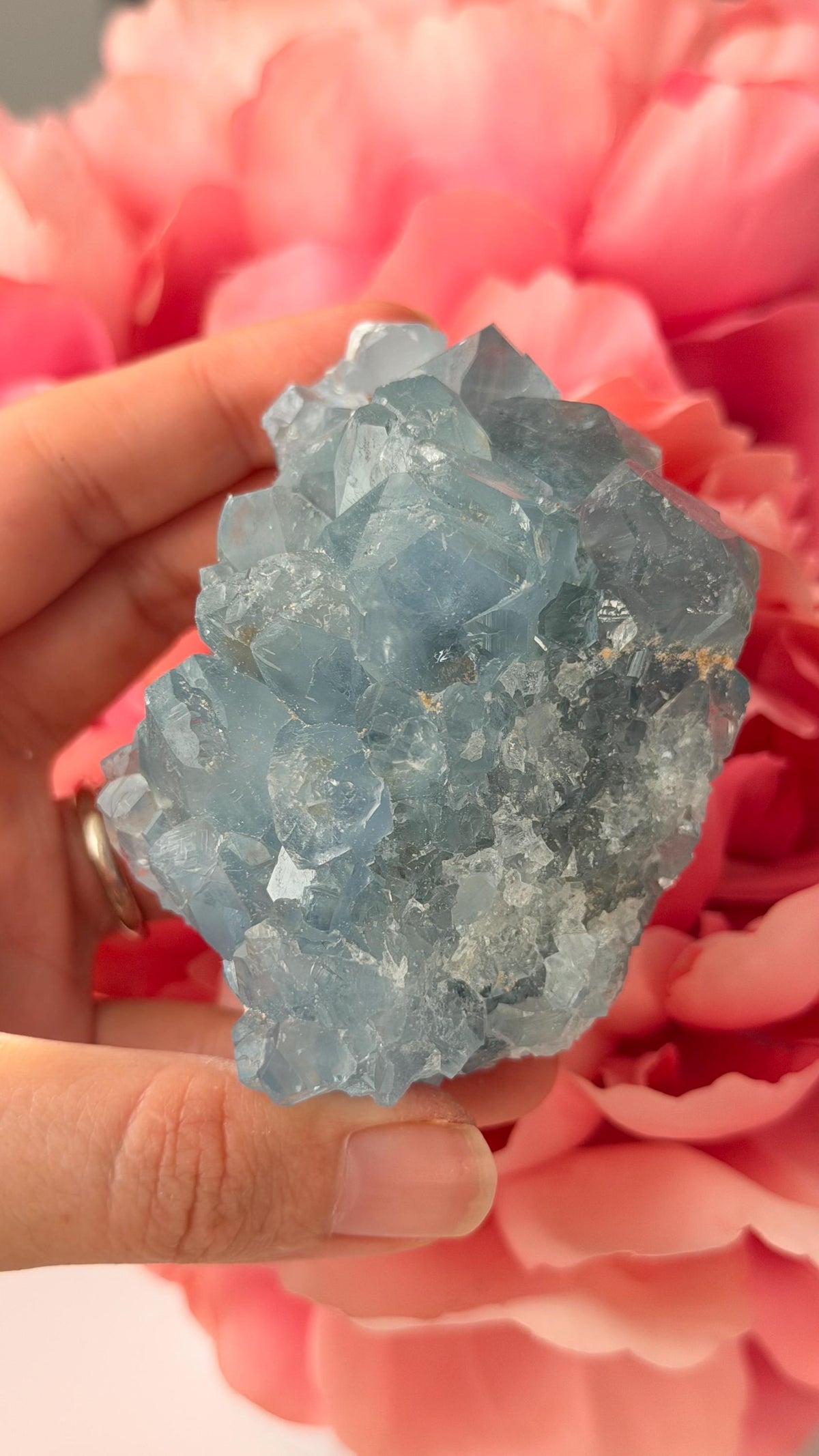 High Quality Celestite Cluster /Crystal/ Celestite Egg/ Celestite carving / Celestite Cluster #E