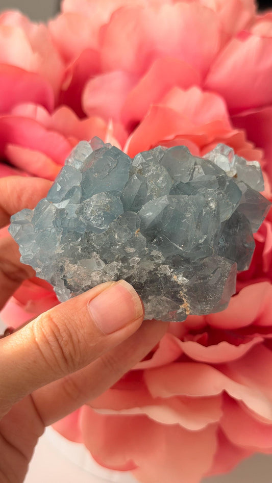 High Quality Celestite Cluster /Crystal/ Celestite Egg/ Celestite carving / Celestite Cluster #E