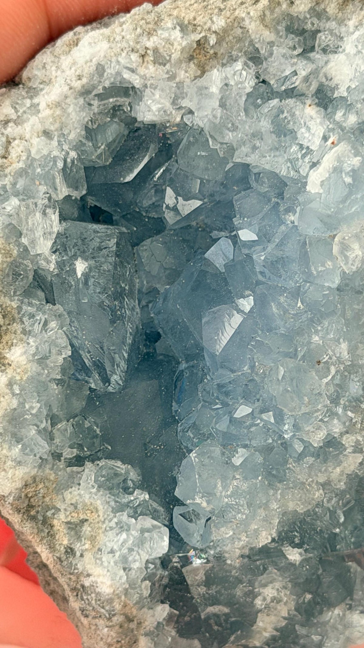 High Quality Celestite Cluster /Crystal/ Celestite Egg/ Celestite carving / Celestite Cluster #F