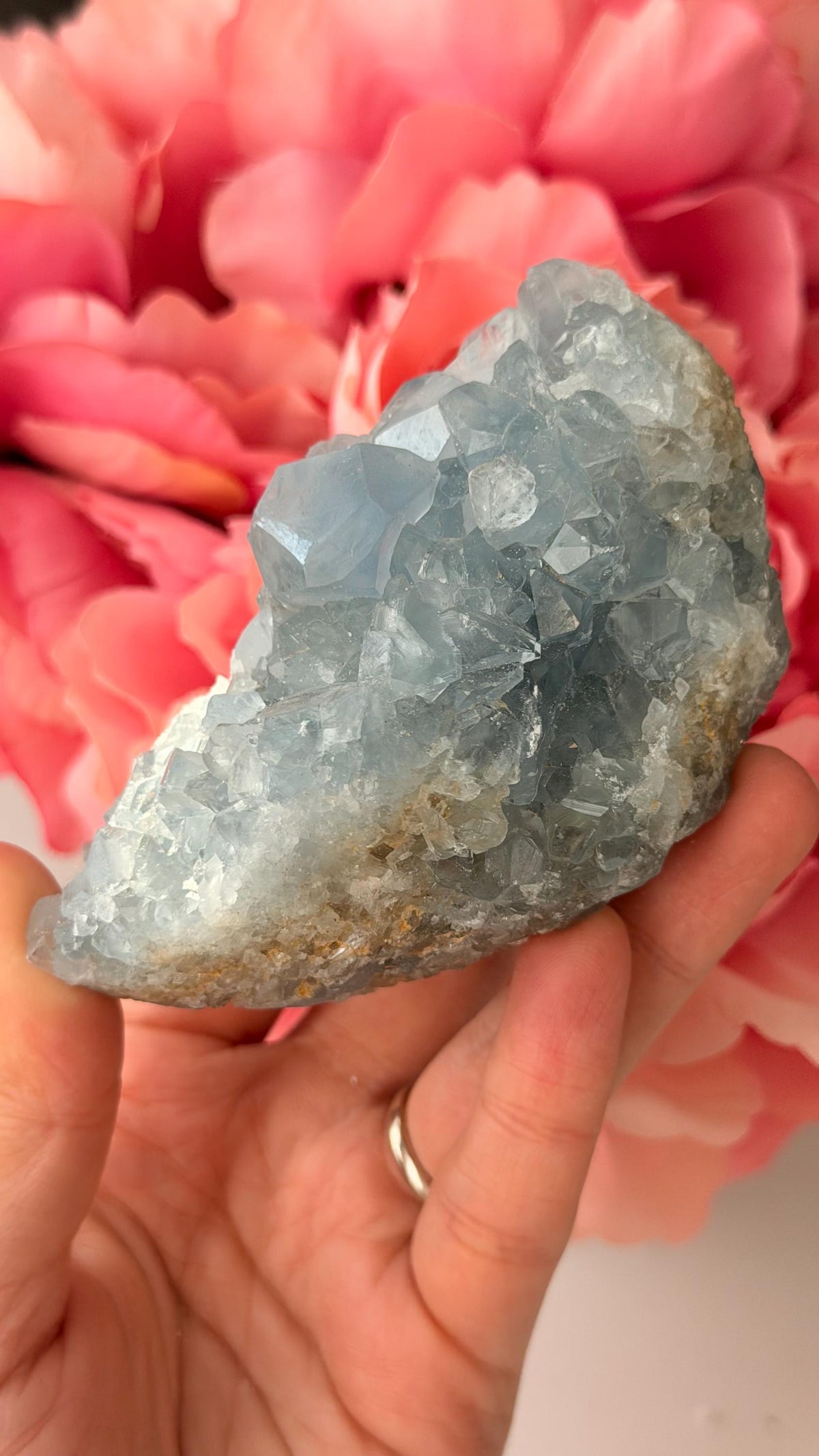 High Quality Celestite Cluster /Crystal/ Celestite Egg/ Celestite carving / Celestite Cluster #G