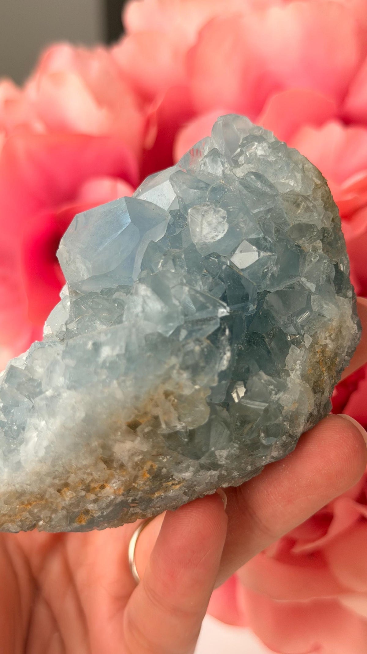 High Quality Celestite Cluster /Crystal/ Celestite Egg/ Celestite carving / Celestite Cluster #G
