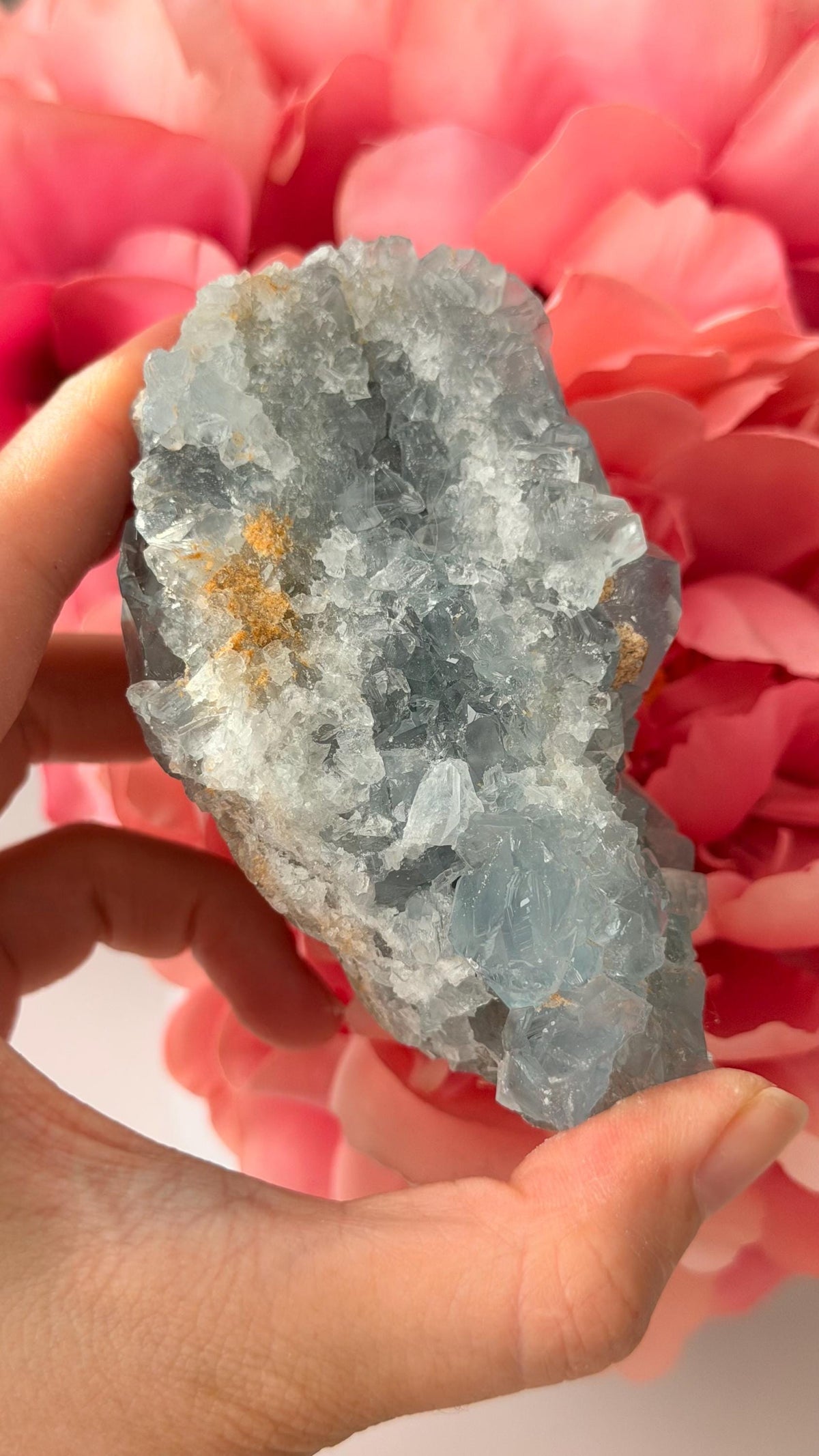 High Quality Celestite Cluster /Crystal/ Celestite Egg/ Celestite carving / Celestite Cluster #G
