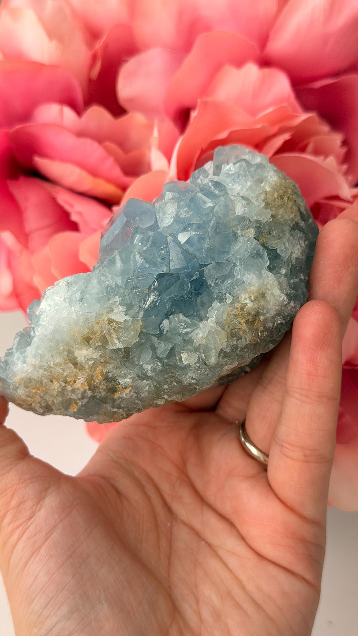 High Quality Celestite Cluster /Crystal/ Celestite Egg/ Celestite carving / Celestite Cluster #G