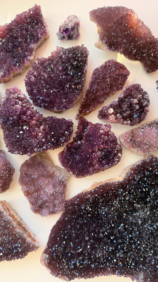 High Quality Alaçam Amethyst/ Alacam Amethyst / Amethyst Cluster / deep purple Amethyst / Amethyst crystal tower
