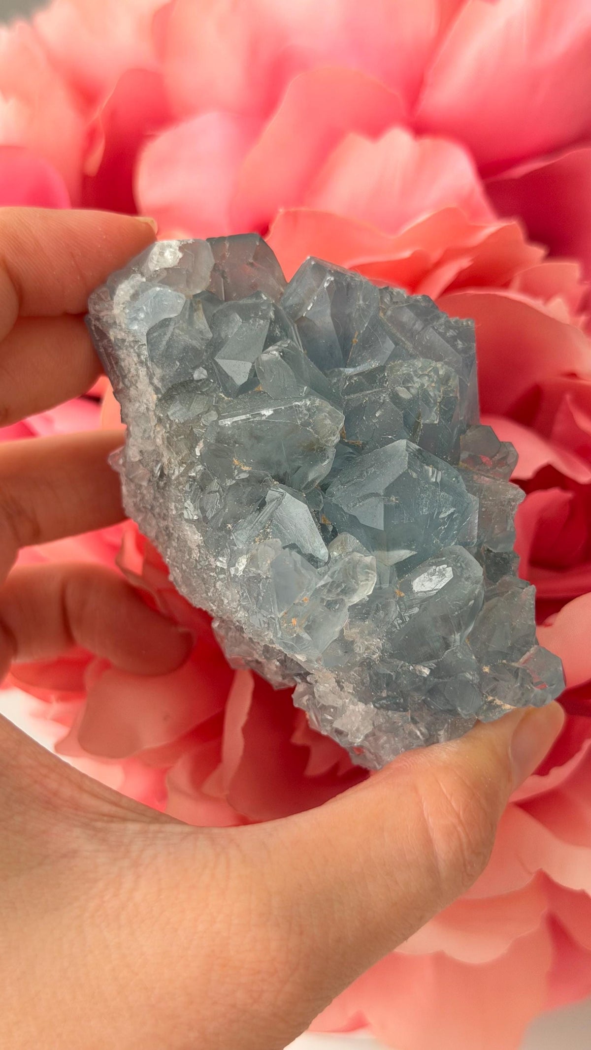 High Quality Celestite Cluster /Crystal/ Celestite Egg/ Celestite carving / Celestite Cluster #E