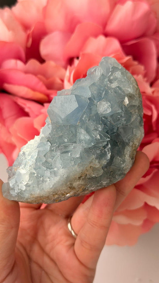 High Quality Celestite Cluster /Crystal/ Celestite Egg/ Celestite carving / Celestite Cluster #G