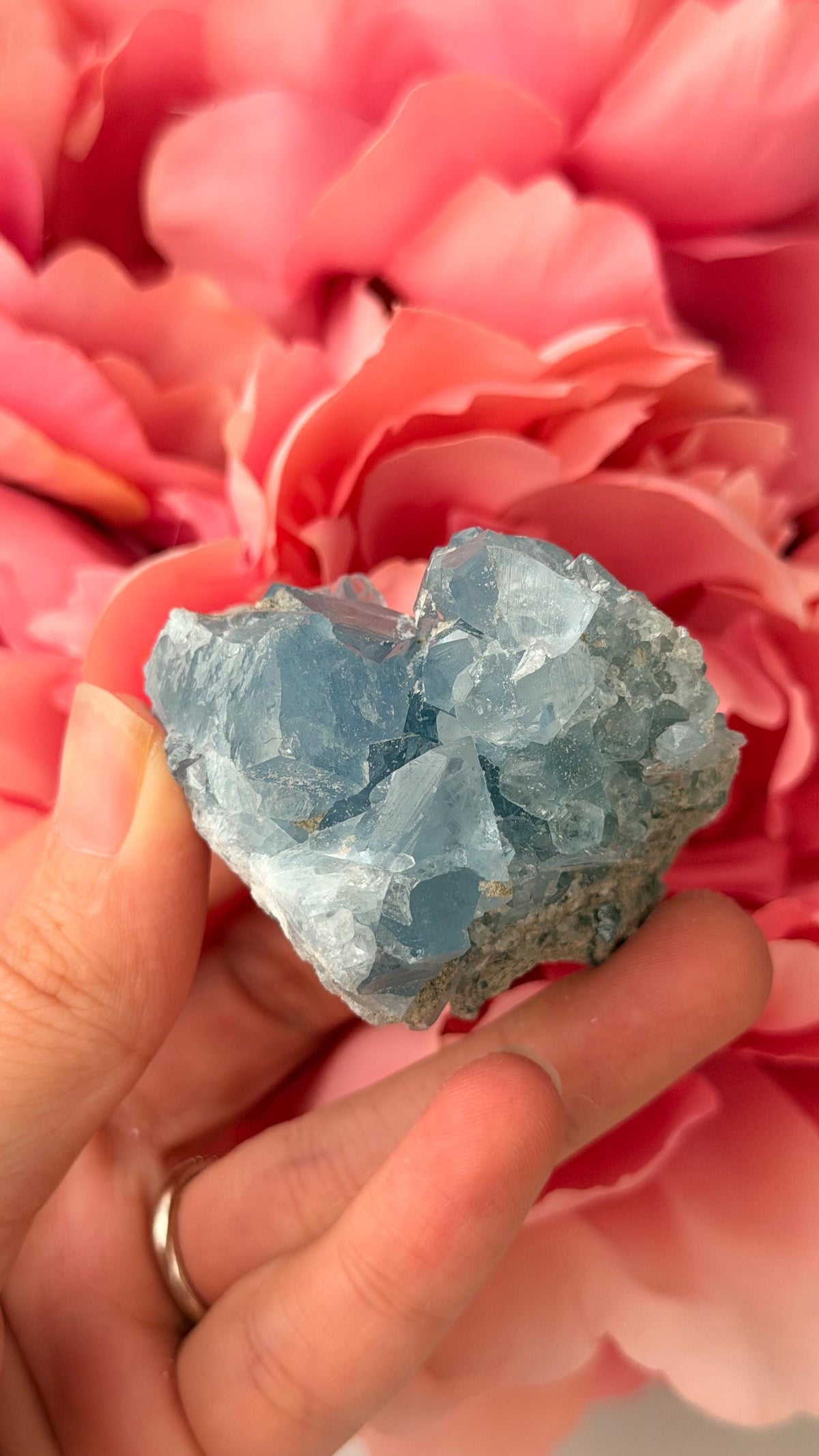 High Quality Celestite Cluster /Crystal/ Celestite Egg/ Celestite carving / Celestite Cluster #H