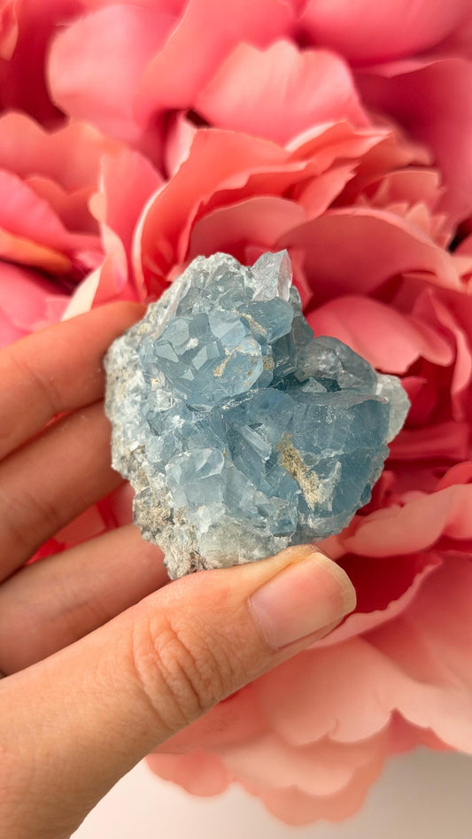 High Quality Celestite Cluster /Crystal/ Celestite Egg/ Celestite carving / Celestite Cluster #H